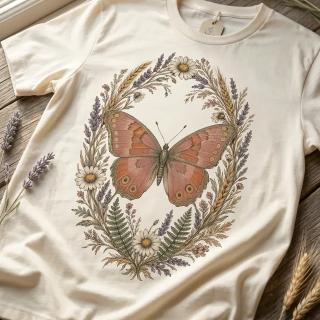 Cottagecore Butterfly clipart pack — cover